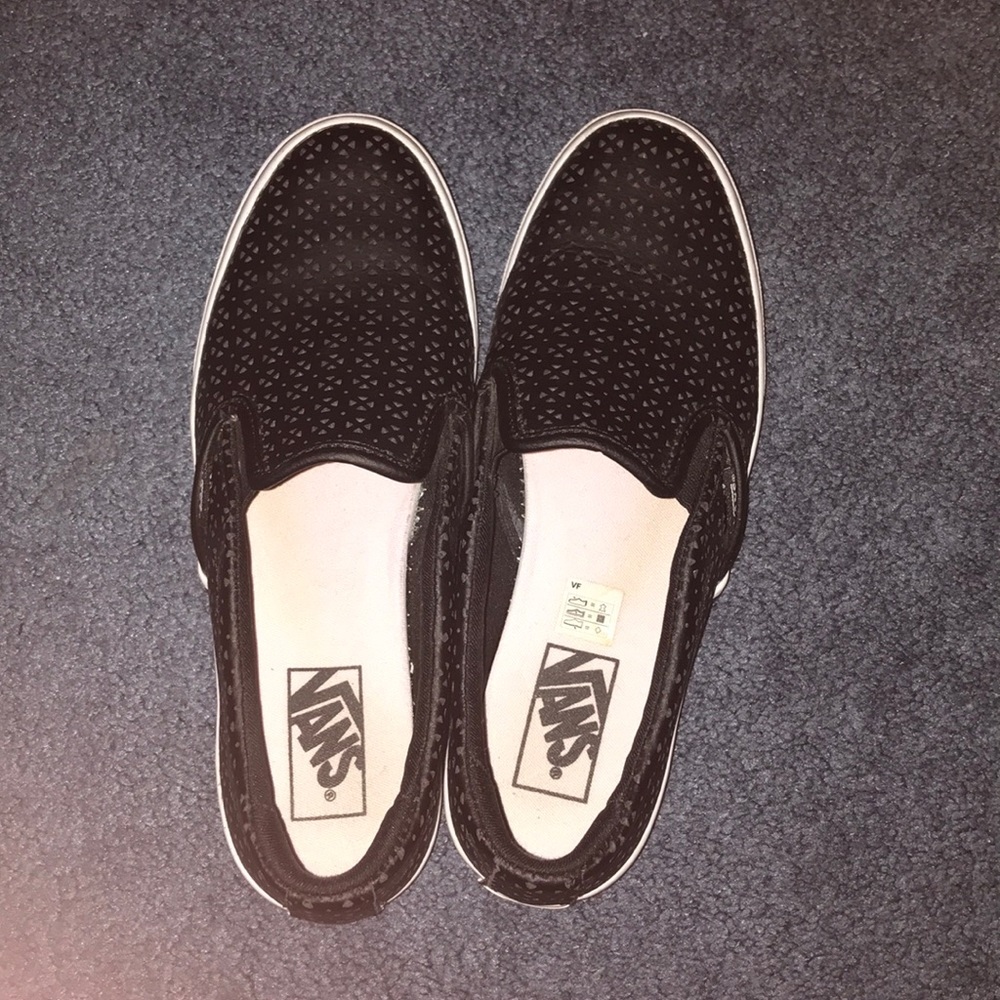 Vans Asher Slip On Shoes Size 7.5